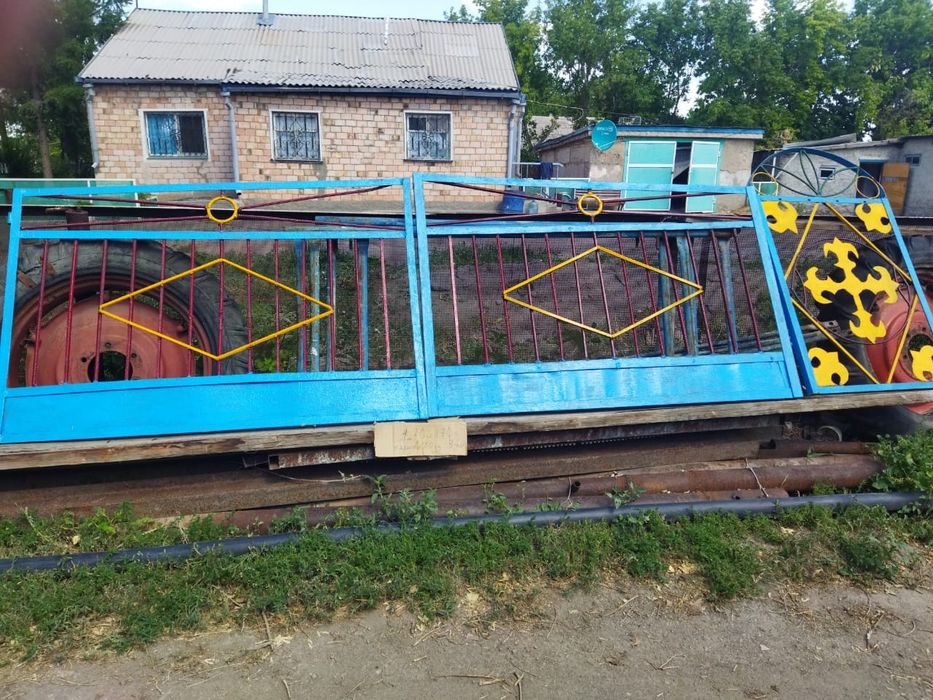 Ворота с калиткой