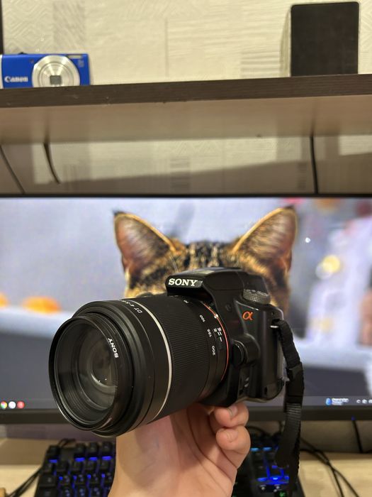 Sony slt A35.  (SAM 55-200) и kit