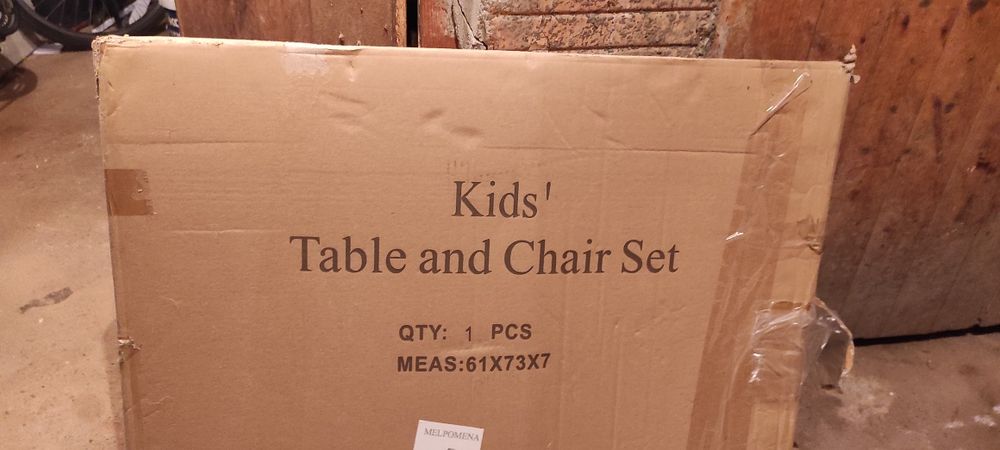 Детска масичка и  стол /НОВИ/