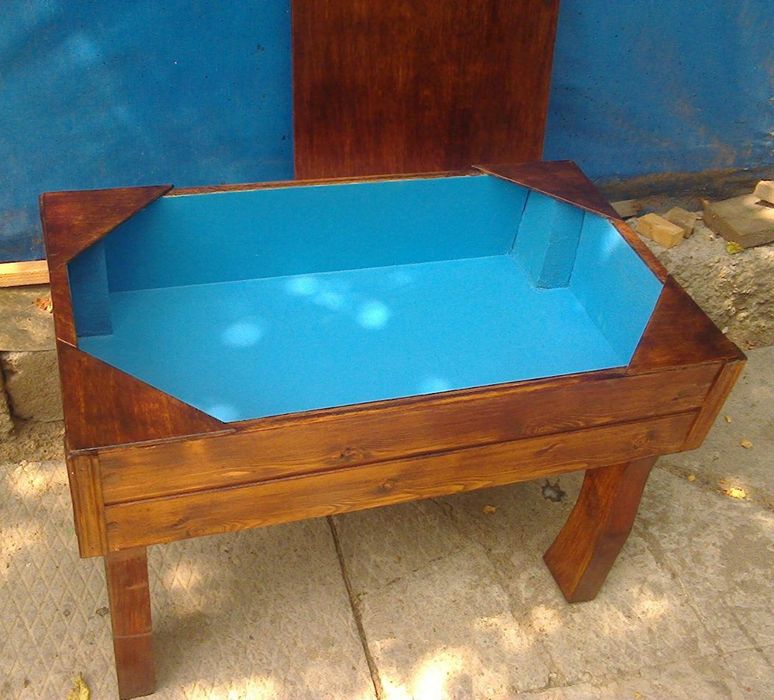 Мини-песочница для малышей.