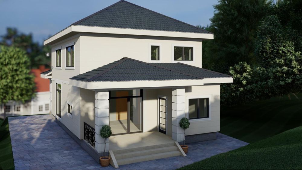 Teren de vanzare cu proiect de casa