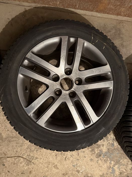 Jante aliaj Anvelope Hankook  205/55/R16 91T ( iarna 4 buc )