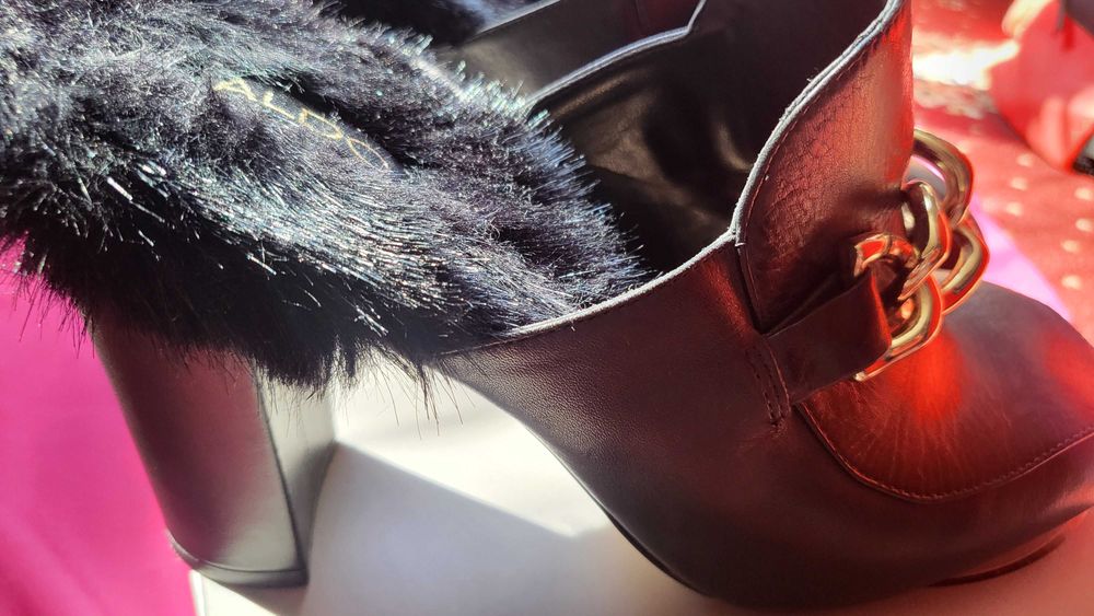 Маркови есенни чехли Aldo,естествена кожа