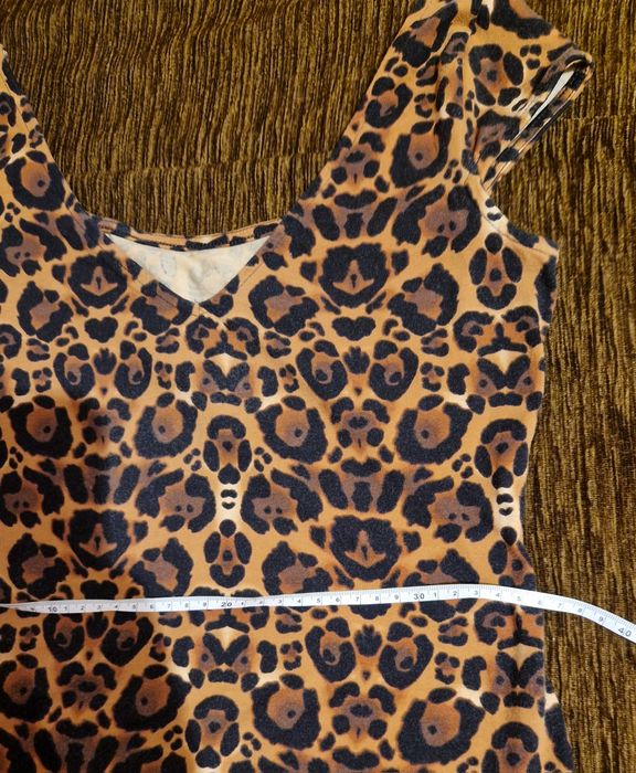Rochie mini animal print