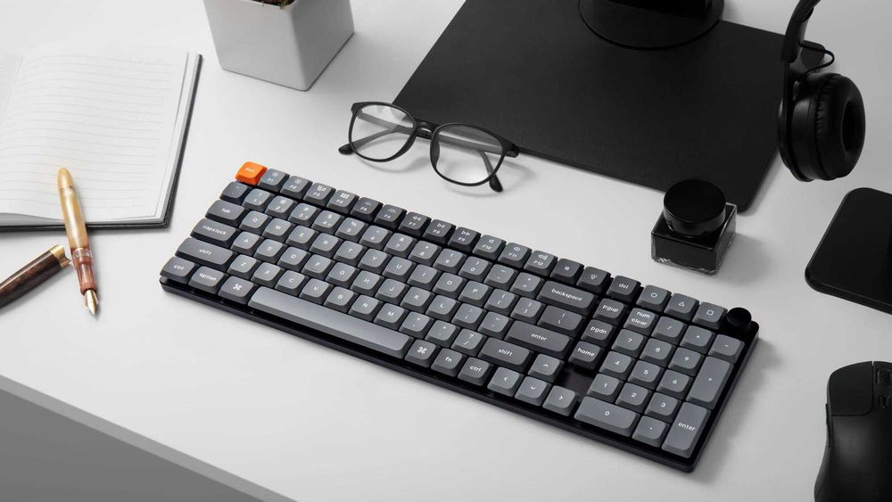 Tastatura mecanica wireless Keychron K17 Max Low Profile