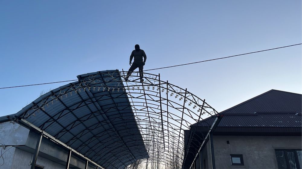 Навес и сварочные работы любой