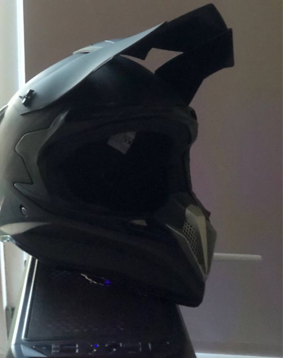 Шлем FMX для кросовых мотоциклов с очками внедорожный