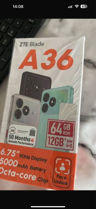 Продам android ZTE A36 .2025 года !