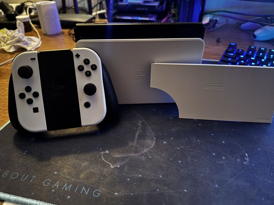 Nintendo Switch OLED cu JOCURI