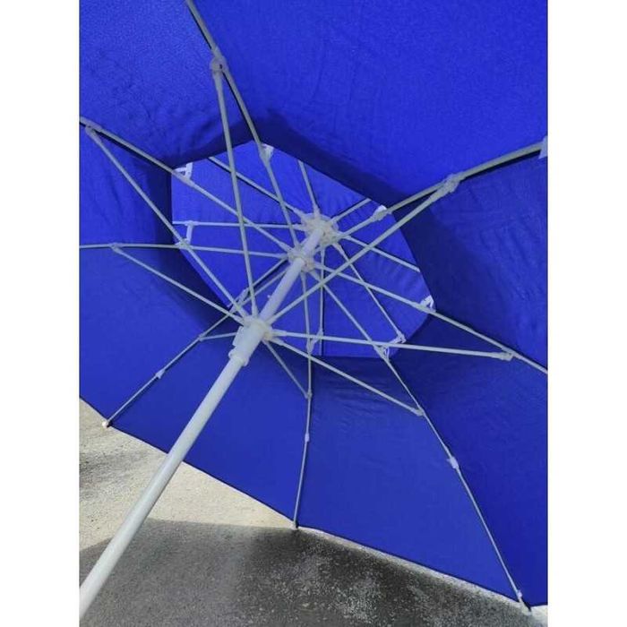 Плажен / градински чадър с двоен таван против вятър