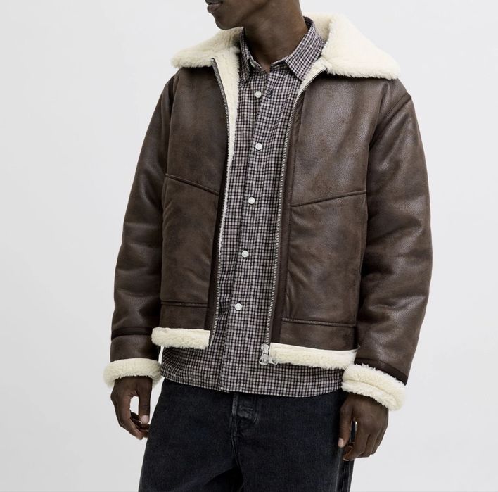 JACK & JONES JOR Liverpool Aviator Jacket ОРИГИНАЛНО мъжко яке - M-L