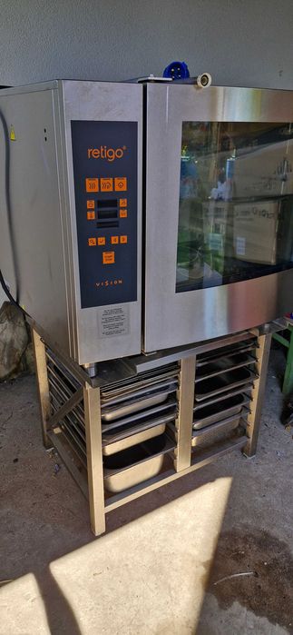 Cuptor gastronomic electric convectie abur coacere prajire Retigo