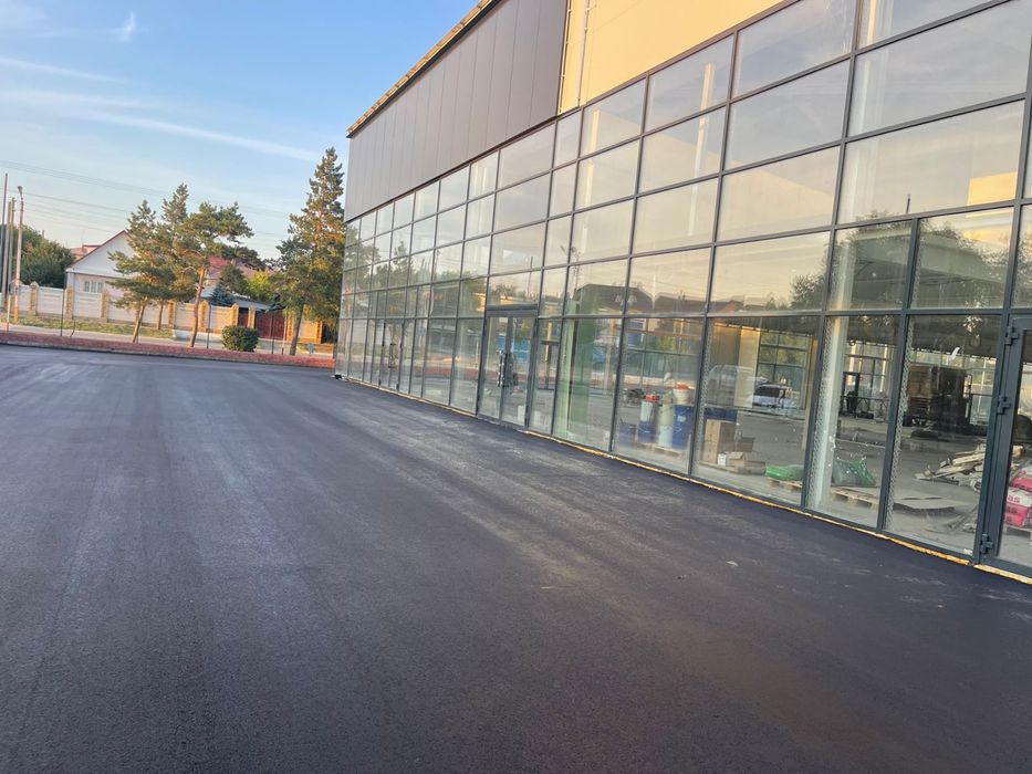 Асфальт брусчатка