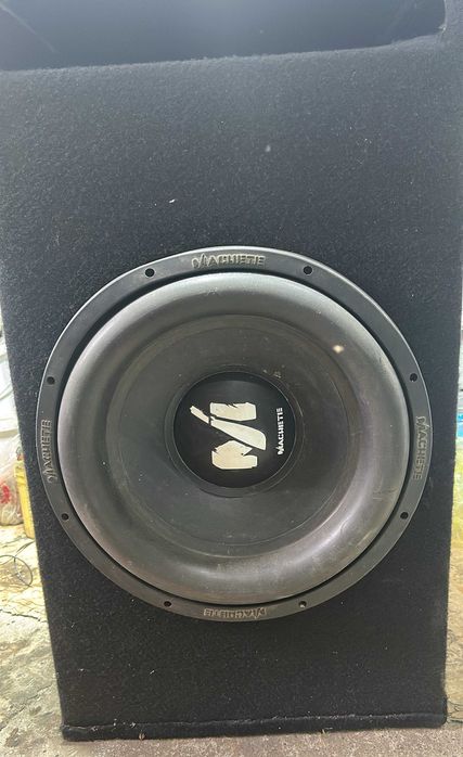 Продам сабвуфер Alphard Machete M15D2 с усилителем PRIDE Uno Plus