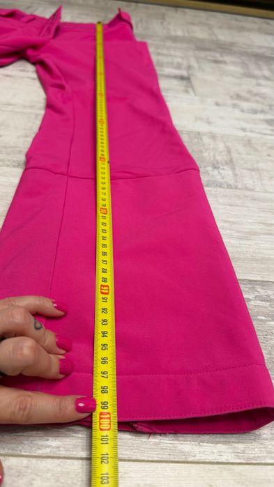 Pantaloni schi damă Wedze roz/ fuchsia, purtați o singură dată