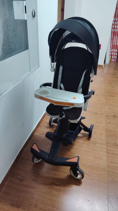 Самокат и коляска