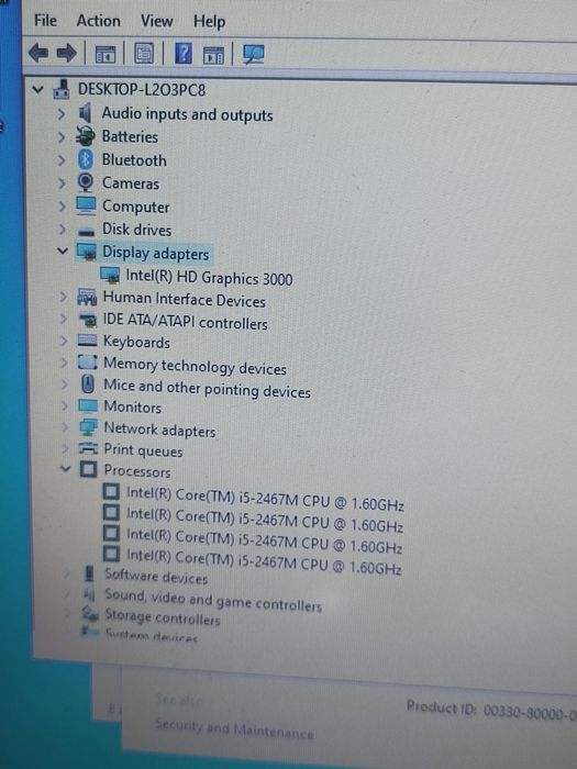 Laptop Ultra Subțire și Ușor Toshiba Z830 - i5-2467M/4gb/128gb Bat. 3h