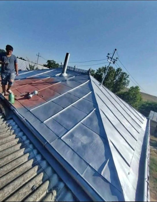 Vopsim orice tip de tablă pe acoperisuri la case/vile/biserici structuri metalice
 garduri, porți și alte suprafețe

 Materialul pe care il folosesc s