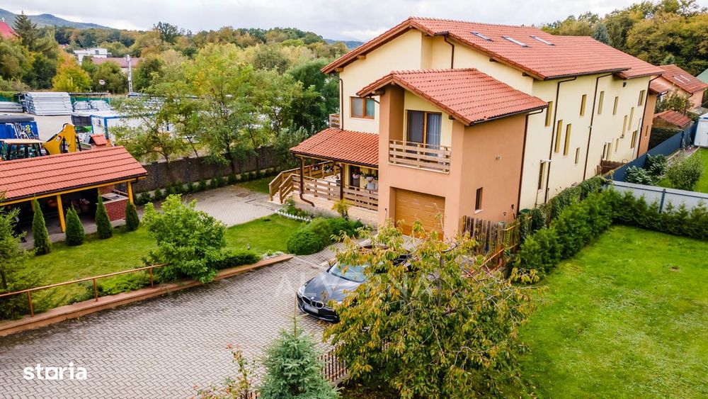 Casa individuala 268mp | 4 dormitoare + studio | 1100mp teren | Faget