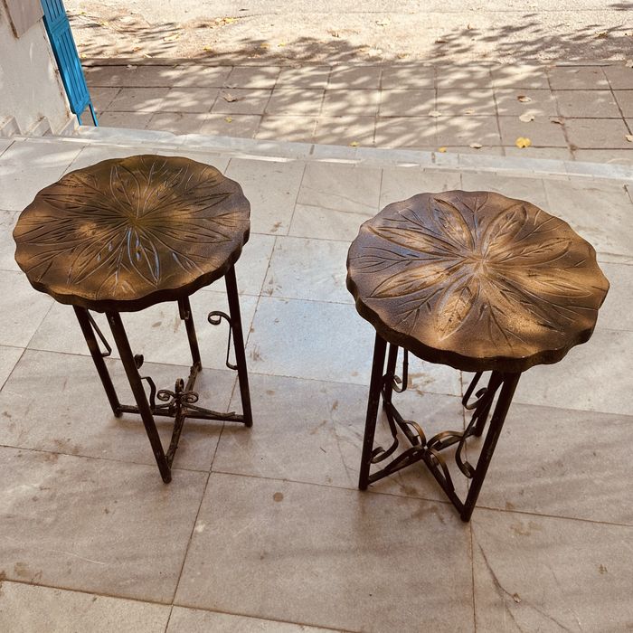 Винтидж декоративни масички / стойки от 80-те