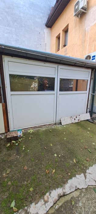 Гаражна двойна PVC врата 295/190