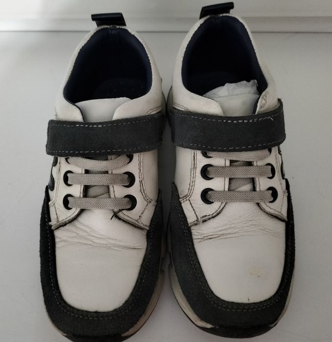 Кроссовки детские кожаные