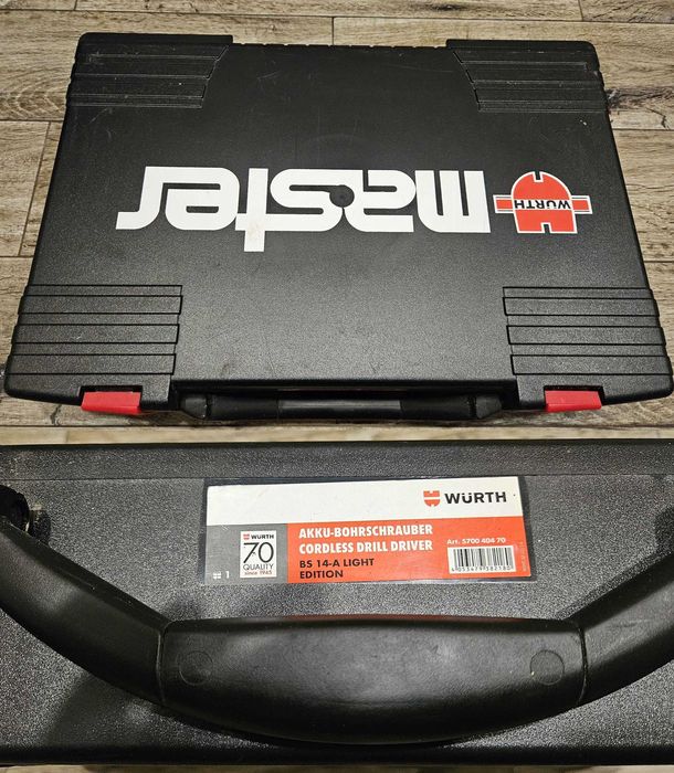 Wurth BS 14-A Light акумулаторен винтоверт 14.4v с 2 батерии 1.5Ah