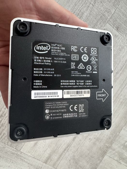 Mini PC Intel NUC5i5RYK – i5