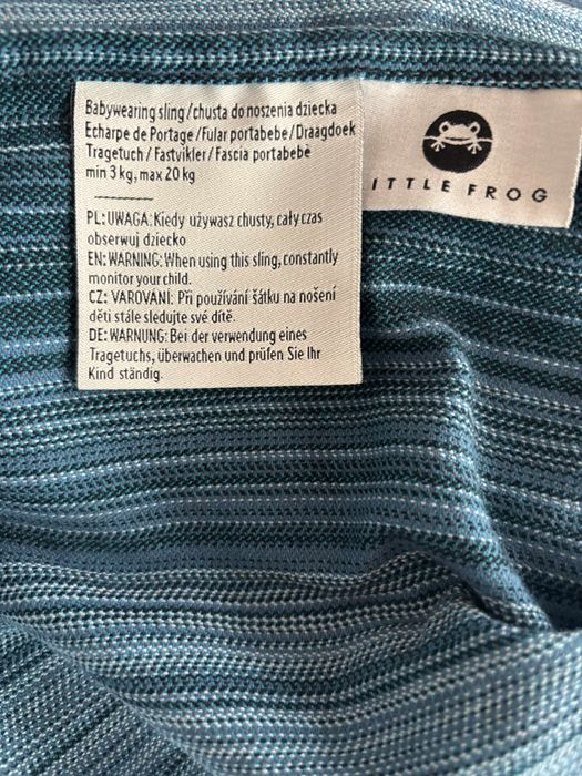 Слинг за бебе носене Little frog 6