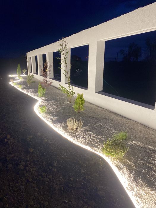 Marmura alba & piatra antracit