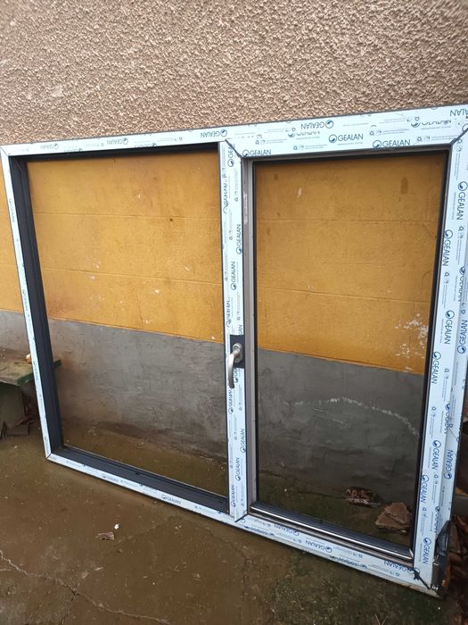 ПВЦ дограма.Антацит.