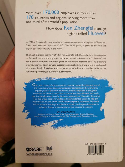 Carte engleza "Huawei leadership culture and conectivity"