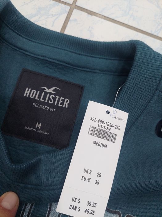 Bluza barbati M, L, XL Hollister