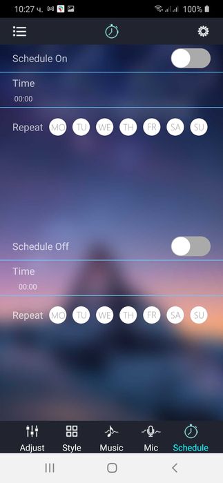 Блутут контролер за управление на  RGB LED лента чрез смартфон