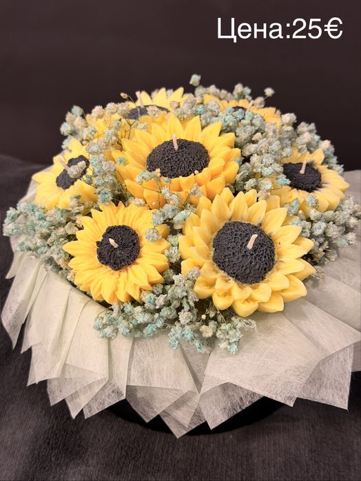 Ръчно изработени ароматни свещи и сапуни