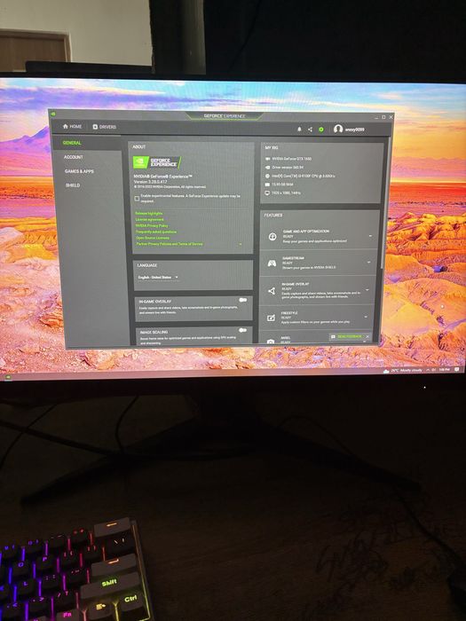 Pc gaming cu monitor