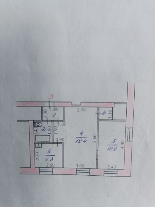 Продам 2х комнатную