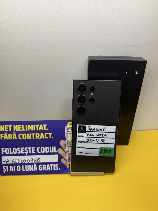 Samsung S24 ultra 256 gb si 12 gb ram