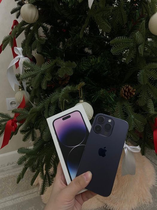 Айфон 14 про фиолетовый