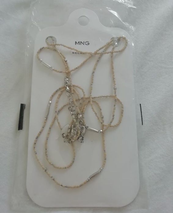 Новое колье. Двойное. От MANGO. МАНГО
