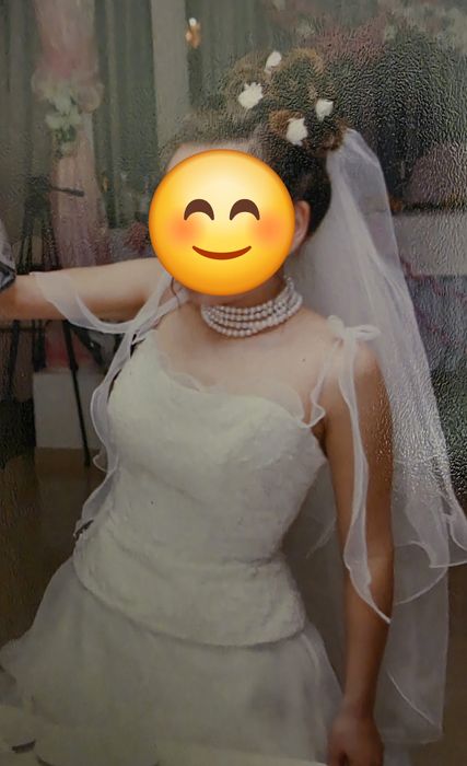 Свадебное платье, айвари, 42-44 размер