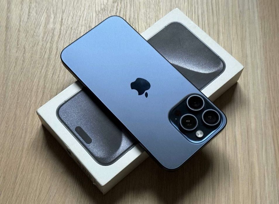 Iphone 15 Pro Max; Blue; 256 GB