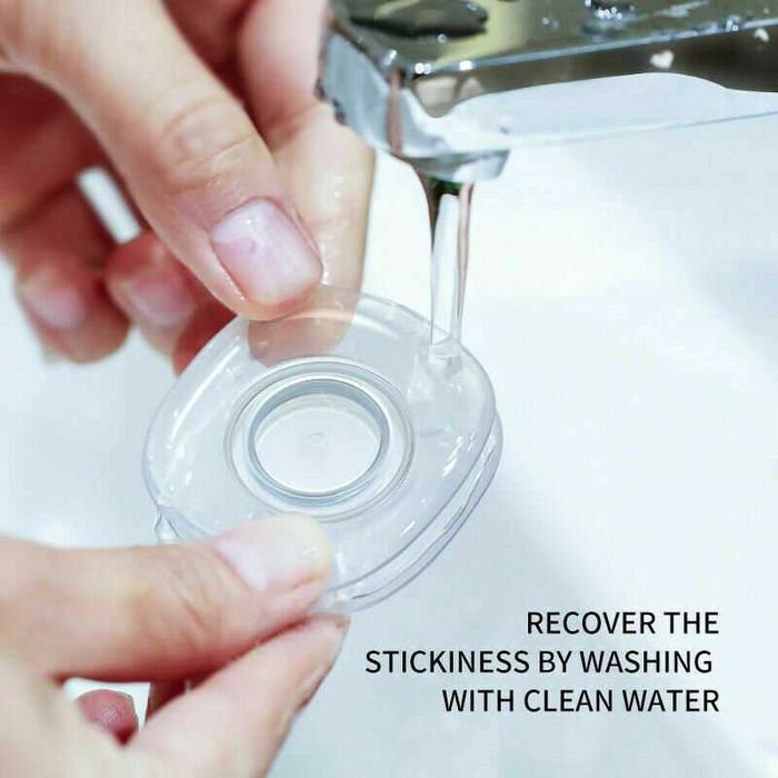 Suport pentru telefon mobil Gel Pad Autoadeziv din cauciuc nano