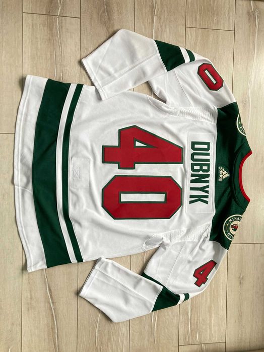 Adidas Адидас Minesota Wild NFL Dubnik hockey jersey хокейна джърси L