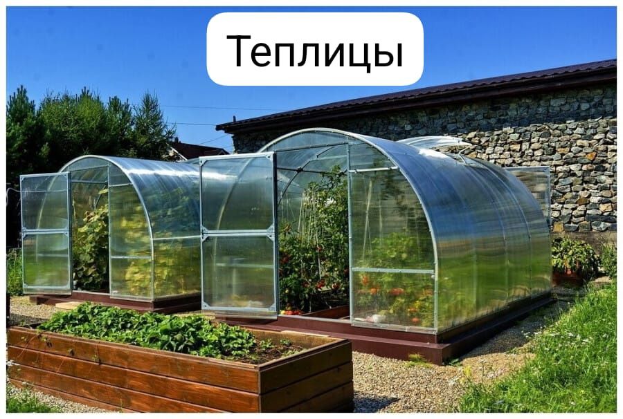 Теплица дачница заводская