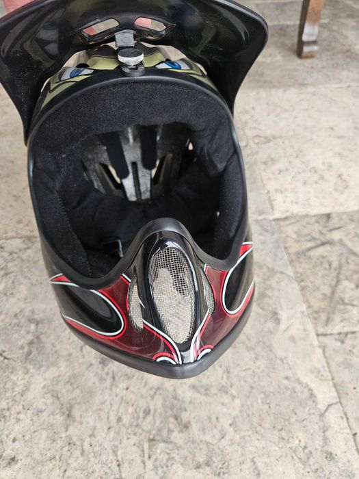Casca fullface / bicicleta  / moto pentru copii