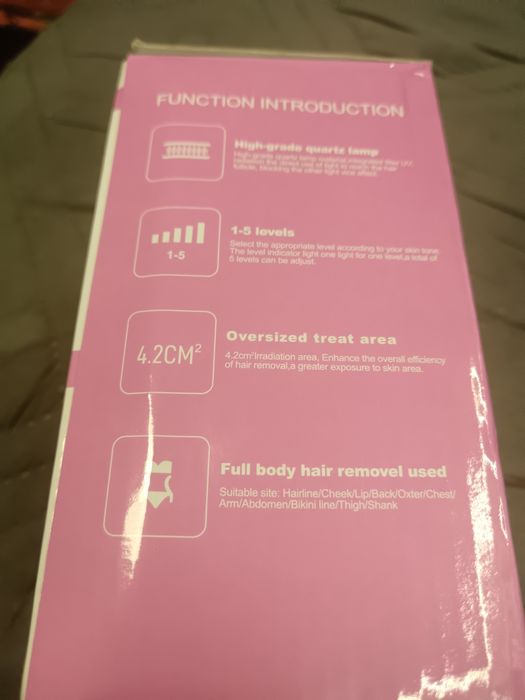 Фотоепилатор, фотоепилация