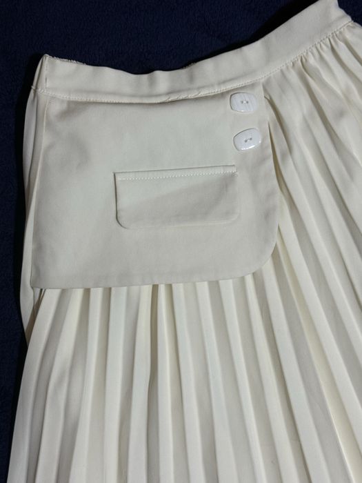 Юбка миди плесерованная