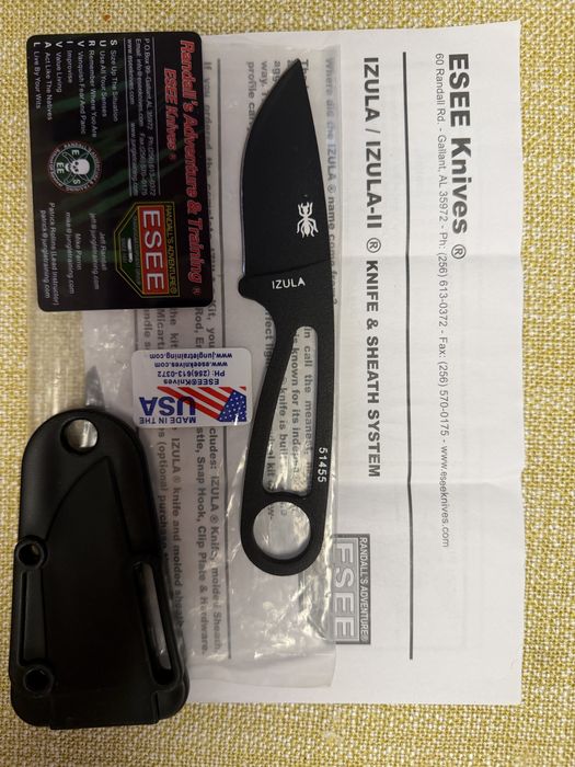 Нож ESEE Izula Rowen USA