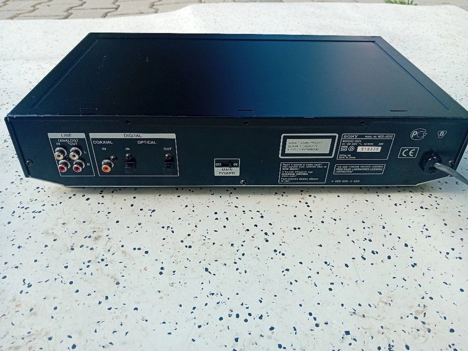 Minidisc Sony MDS-JE 510 DEFECT